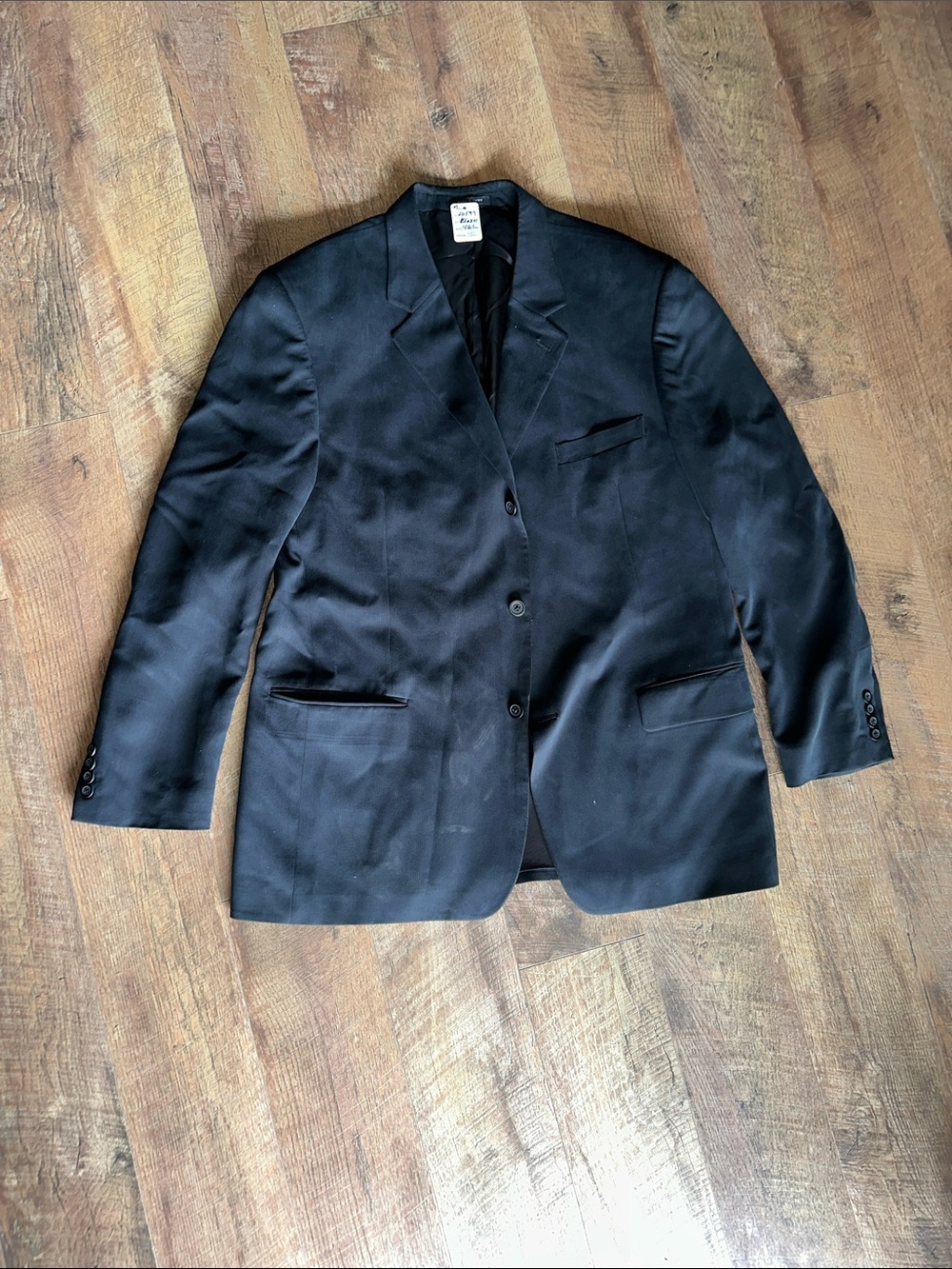 Alfani Silk Classic Men's Black Blazer